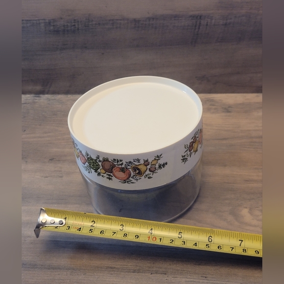 Rare 1970s stack and see glass container, spice of life made by pyrex - Picture 5 of 6